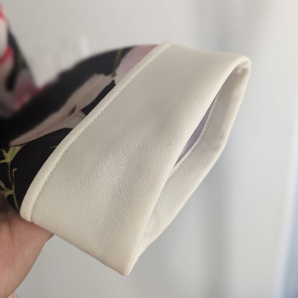 Ted Baker London Youma Mirrored Tropics Collar Dress Size 8 US - Picture 11 of 13